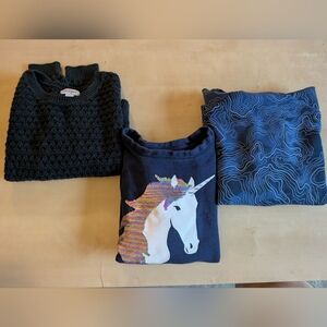 Lot Of 3 Girls M Sweaters